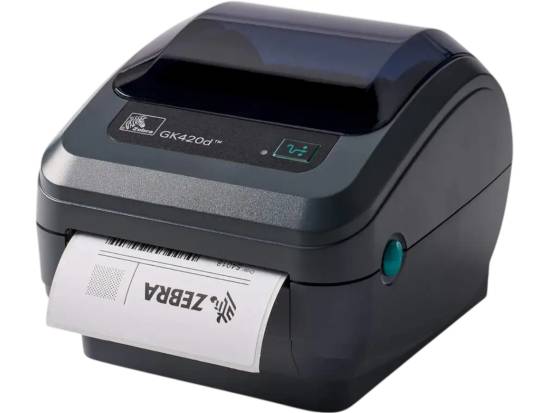 Zebra GX420d Parallel Serial USB Direct Thermal Label Printer (GX42-202410-000) - Refurbished